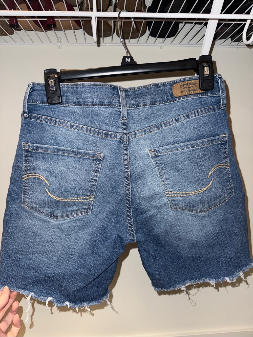 Levi Strauss Signature - Cutoff Shorts - Blue